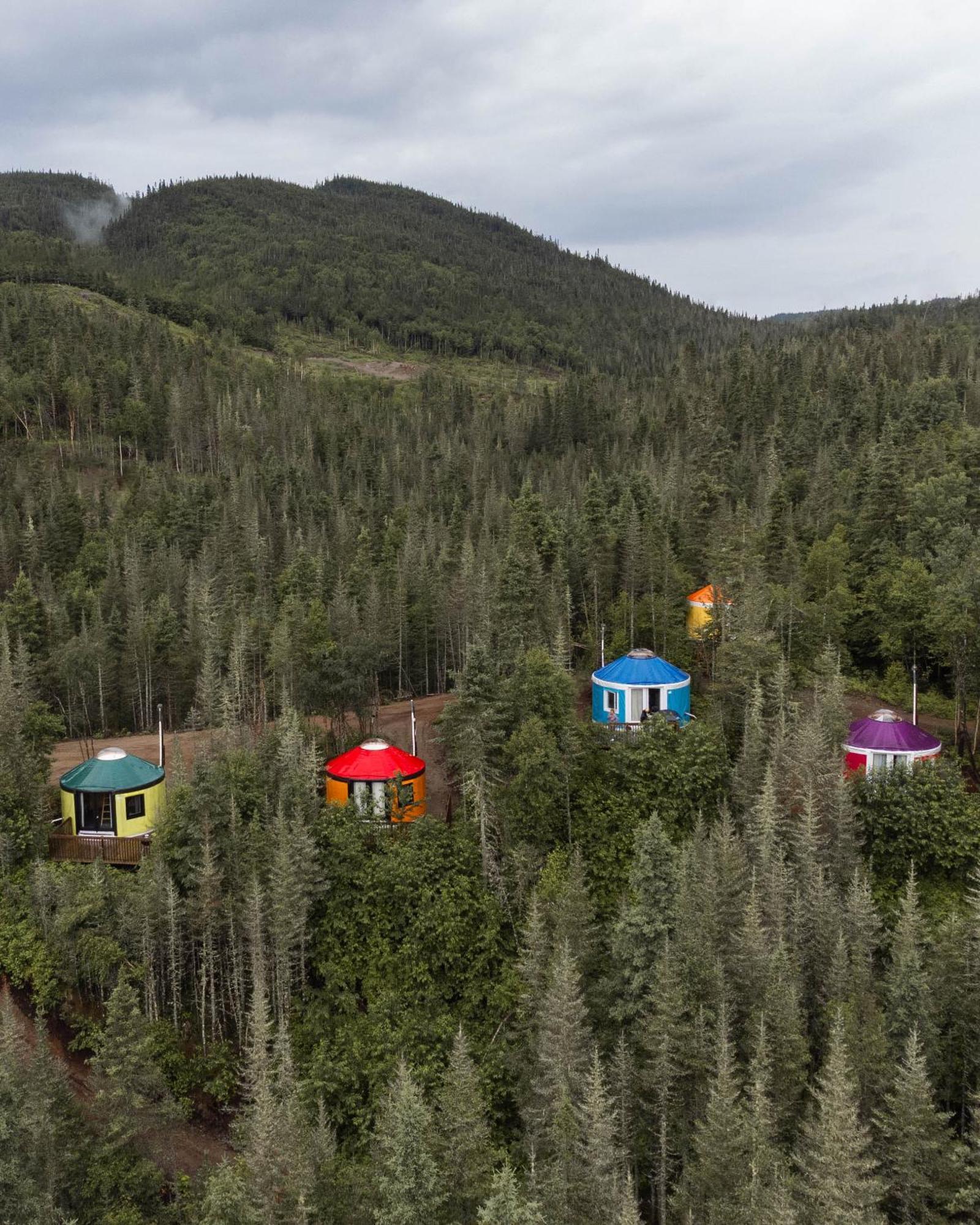 Imago Village Saint-David-de-Falardeau Extérieur photo