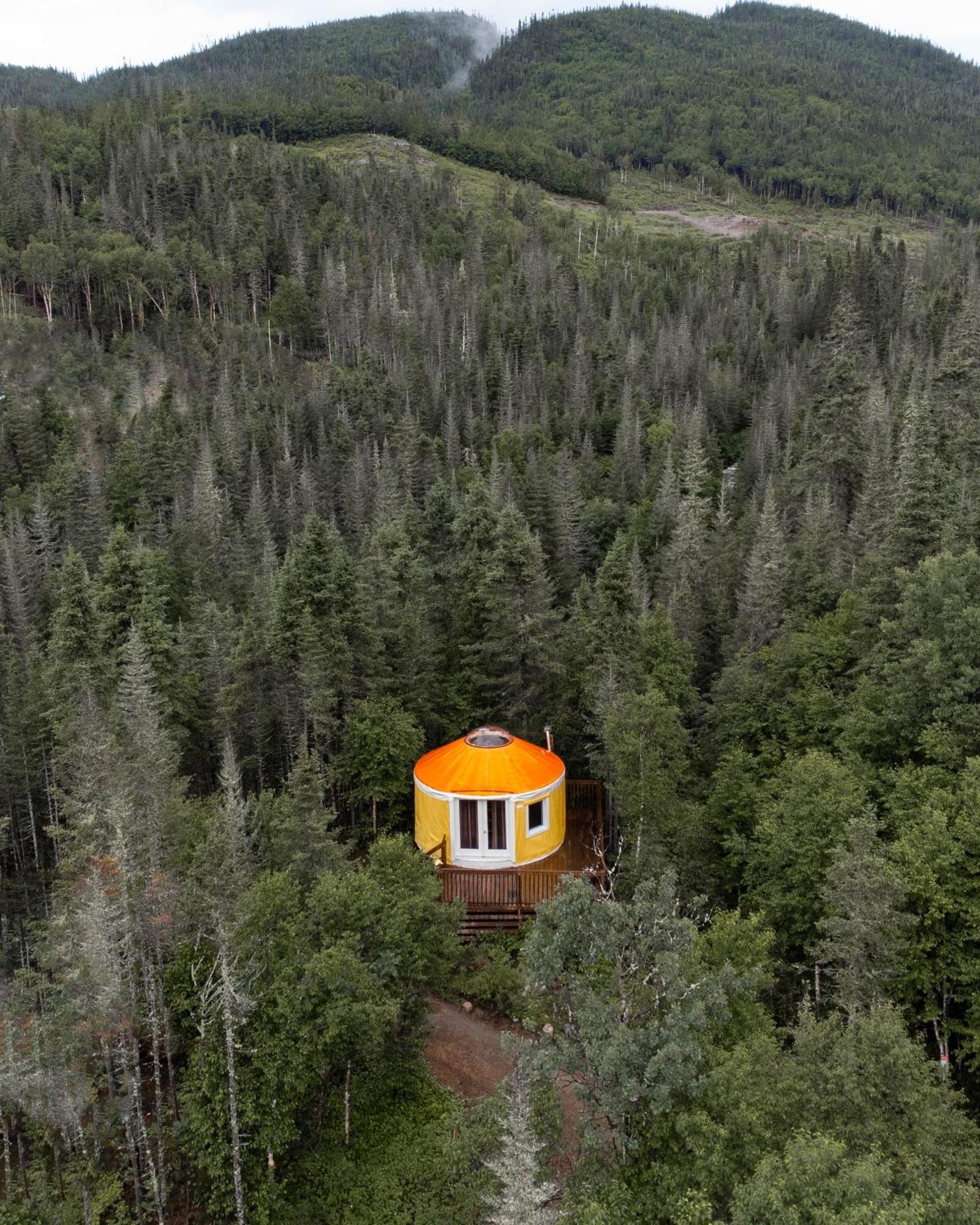 Imago Village Saint-David-de-Falardeau Extérieur photo